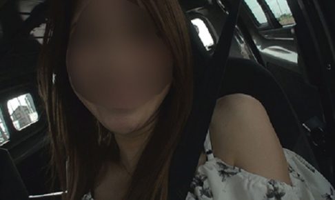 【無修正ｘ個人撮影】人の奥さん愛奴3号 ヒッチハイクにチャレンジ、乗せてくれた男性に抱かれて中出し体でお礼する3号。