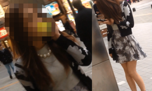 ◆撮ってるんですか？◆　超美人ギャルに接着〇撮バレました。。。