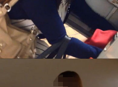 よく写真確認してください。。超過激!!!!Ｔバックから何か出てます。。。