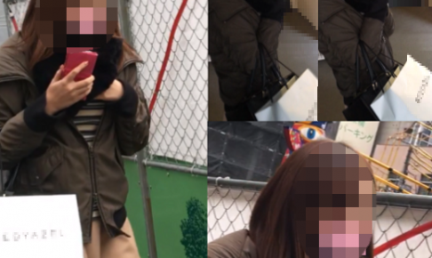 【さっきから何なんですか？？】美脚ギャルに眉間にシワ寄せ怒鳴り散らされ動揺。ピンクｐ逆さ成功!!