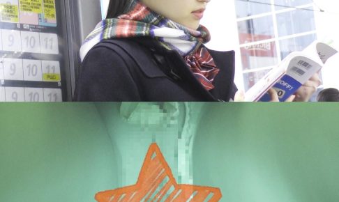 【電車痴漢】顔出し制服JK★目元が涼し気な読書美少女★ヌルっと奥まで生挿入からついに射精まで！